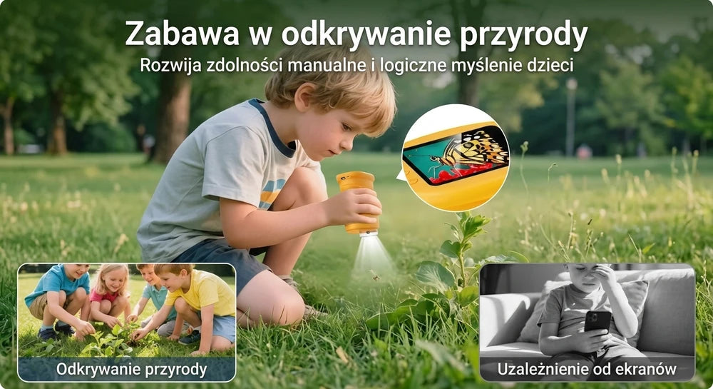 Przenośny Mikroskop Cyfrowy dla Dzieci